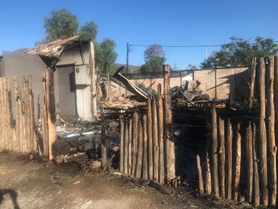 Geliefde restaurant in brand vernietig