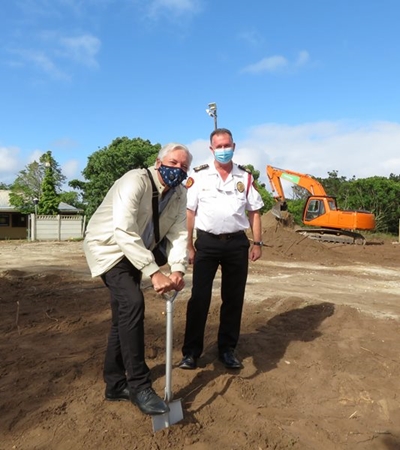 Building starts for satellite fire station in Wilderness