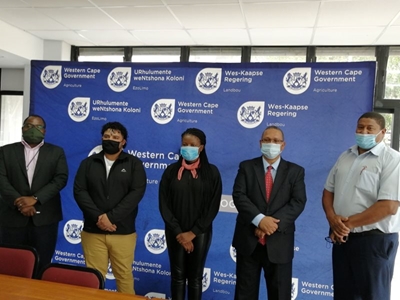  Agricultural graduate interns appointed on Western Cape farms