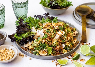 World Happiness Day is on 20 March - Here's an Autumn Salad that will brighten up your day...