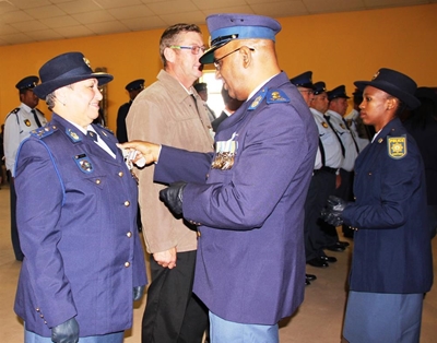 Police awarded for long service