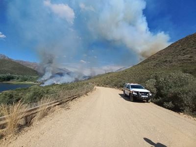 Raubenheimerdam-brand tans onder beheer