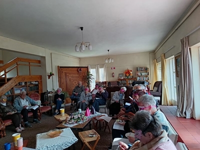 Marais Steyn-tehuis hou maskermiddag