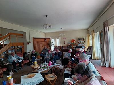 Marais Steyn-tehuis hou maskermiddag