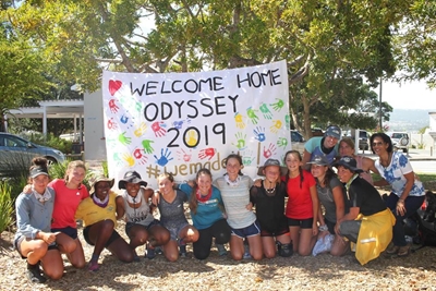 Smiles as groups from Odyssey return