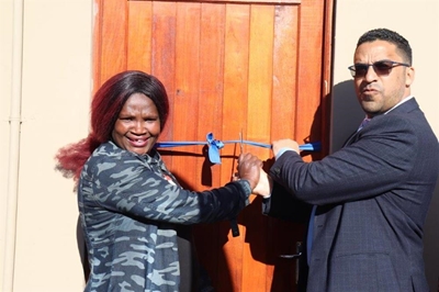 Joy for Qolweni's new home owners