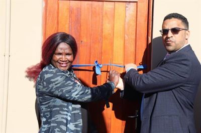 Joy for Qolweni's new home owners