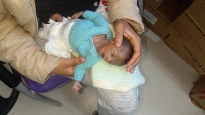 Newborn 'comes alive' after declared dead