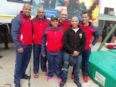 Firefighters compete in Cape Town