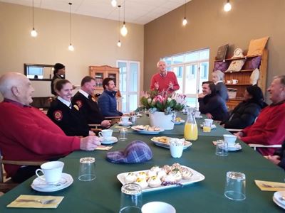 Inwoners sê dankie vir brandweer