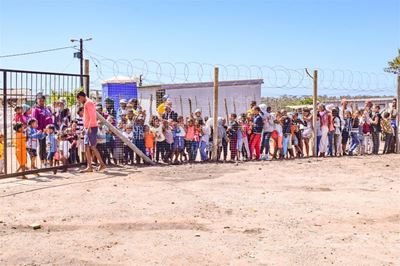 Arms of love for impoverished communities 