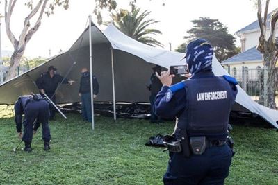City of Cape Town removes tents meant for homeless