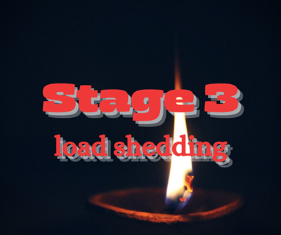 Stage 3 load shedding continues