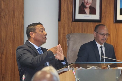 George Mayor kicked out of DA