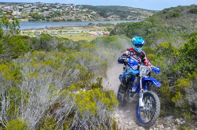 Spectacular route for dirt bike riders