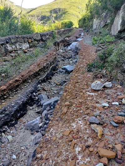 Heavy rains a major blow to Montagu Pass