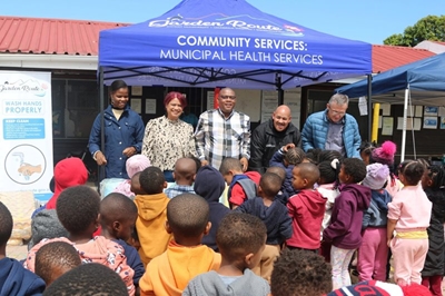 GRDM visits creches on Global Handwashing Day 