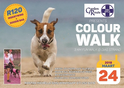 It's SPCA Colour Walk time again