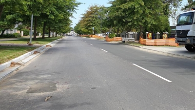 Faulty asphalt delays Caledon roadworks