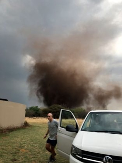 ‘Mini-tornado’ hits Brits guest house