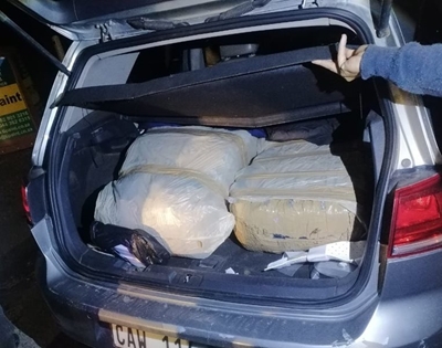 R470 000's dagga seized on Knysna N2