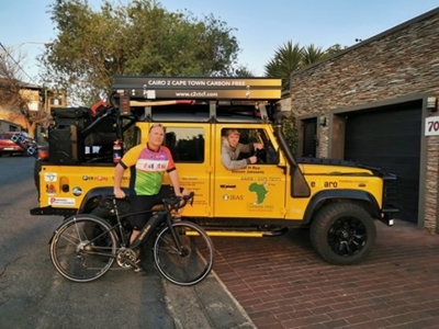Michael Rea – Cairo to Cape philanthropic cyclist