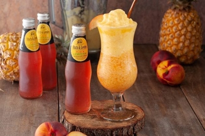 Recipe: Malibu peach lemonade slushie