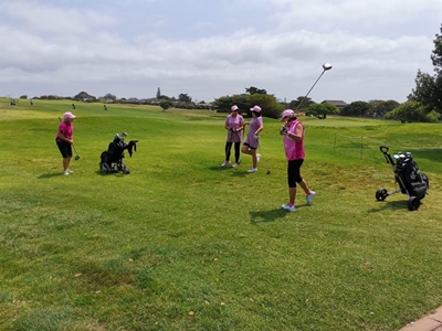 Afrishore Golf Day in aid of Pink Trees for Pauline