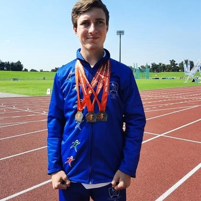 Leerder presteer in atletiek vir gestremdes