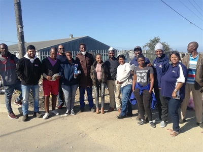 Thembalethu dump site clean up