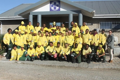Nature conservation staff support GRSPCA