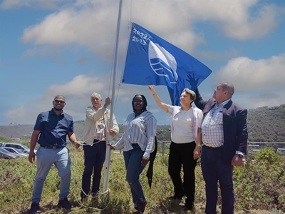 Blue Flags down on all the beaches