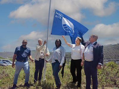 Blue Flags down on all the beaches