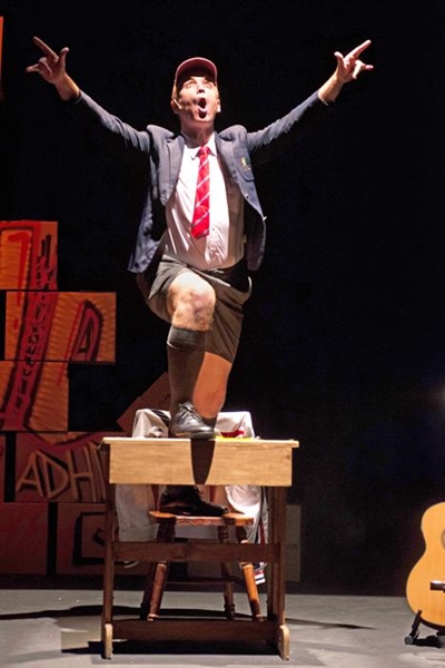 Barrels of it at the theatre
