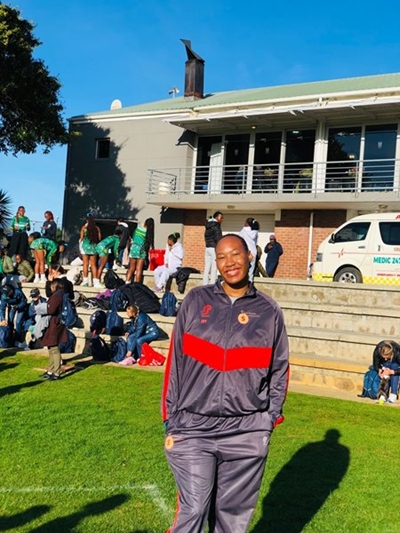 Joy-Ann Dampies shines at national netball championship