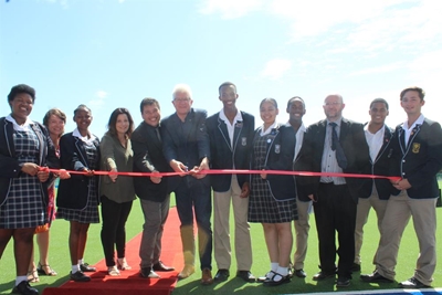 New astro turf for Knysna High