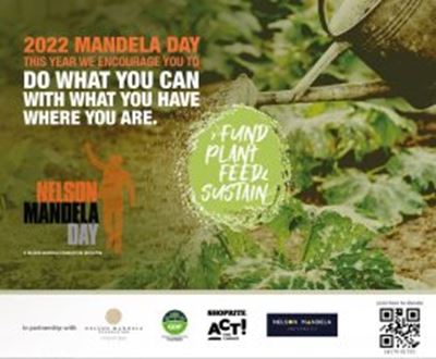 Citizens called to focus on food security on Mandela Day