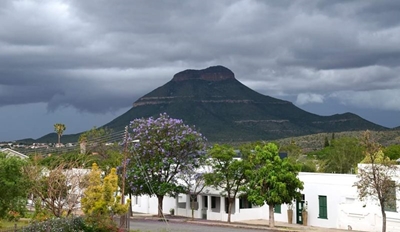 Goeie reën op Graaff-Reinet