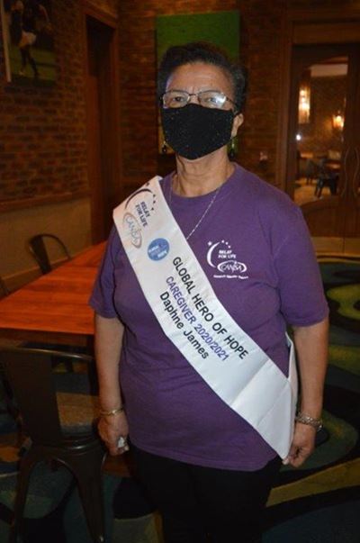 Aunt Daph is 'n "hero"