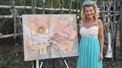 Painting to be auctioned in aid of botanical garden