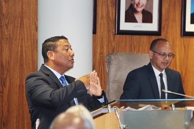 Council deals with political woes