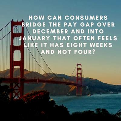 How to bridge the 49-day pay gap in December