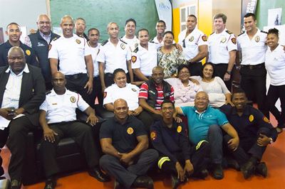 Eden firefighters shown dignity, respect