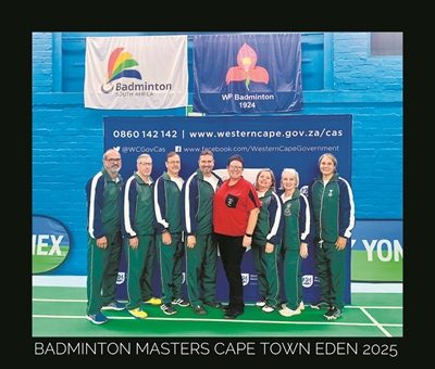 Eden badminton represented at SA masters nationals