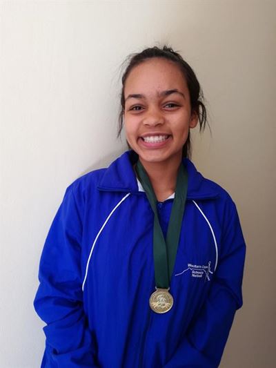 Candice on a netball winning streak
