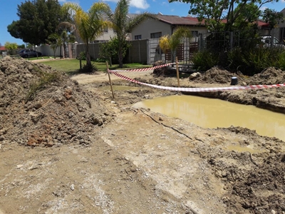 Merriman main water line must be replaced