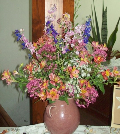 Flowers galore at St James Church