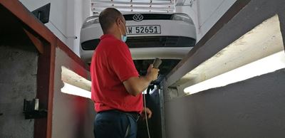 Vehicle testing station reopens after 4 years