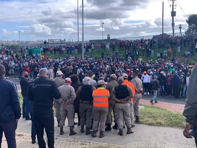 Qolweni housing site visit cancelled