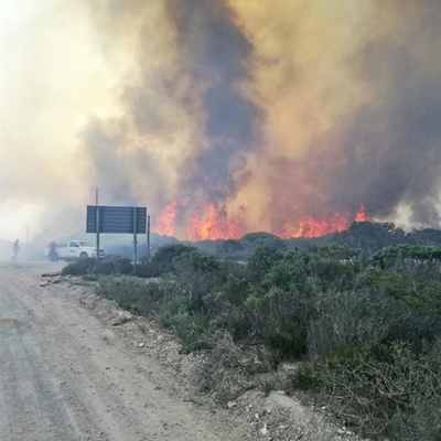 Blitsige optrede voorkom brand